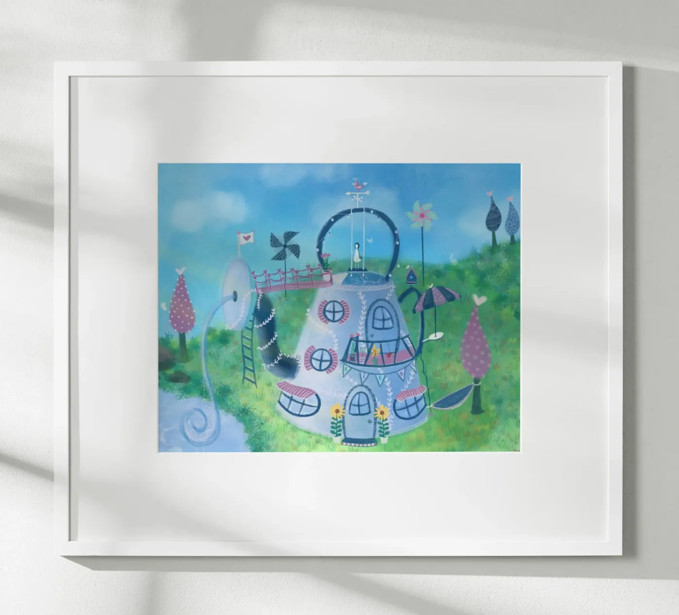 PICCOLA CASA DOLCE poster da Inge Hauser Illustration
