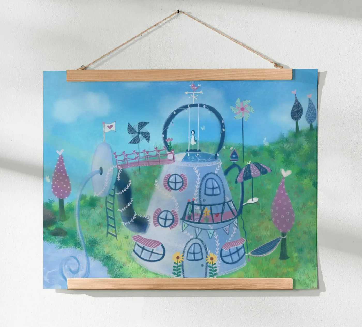 PICCOLA CASA DOLCE poster da Inge Hauser Illustration