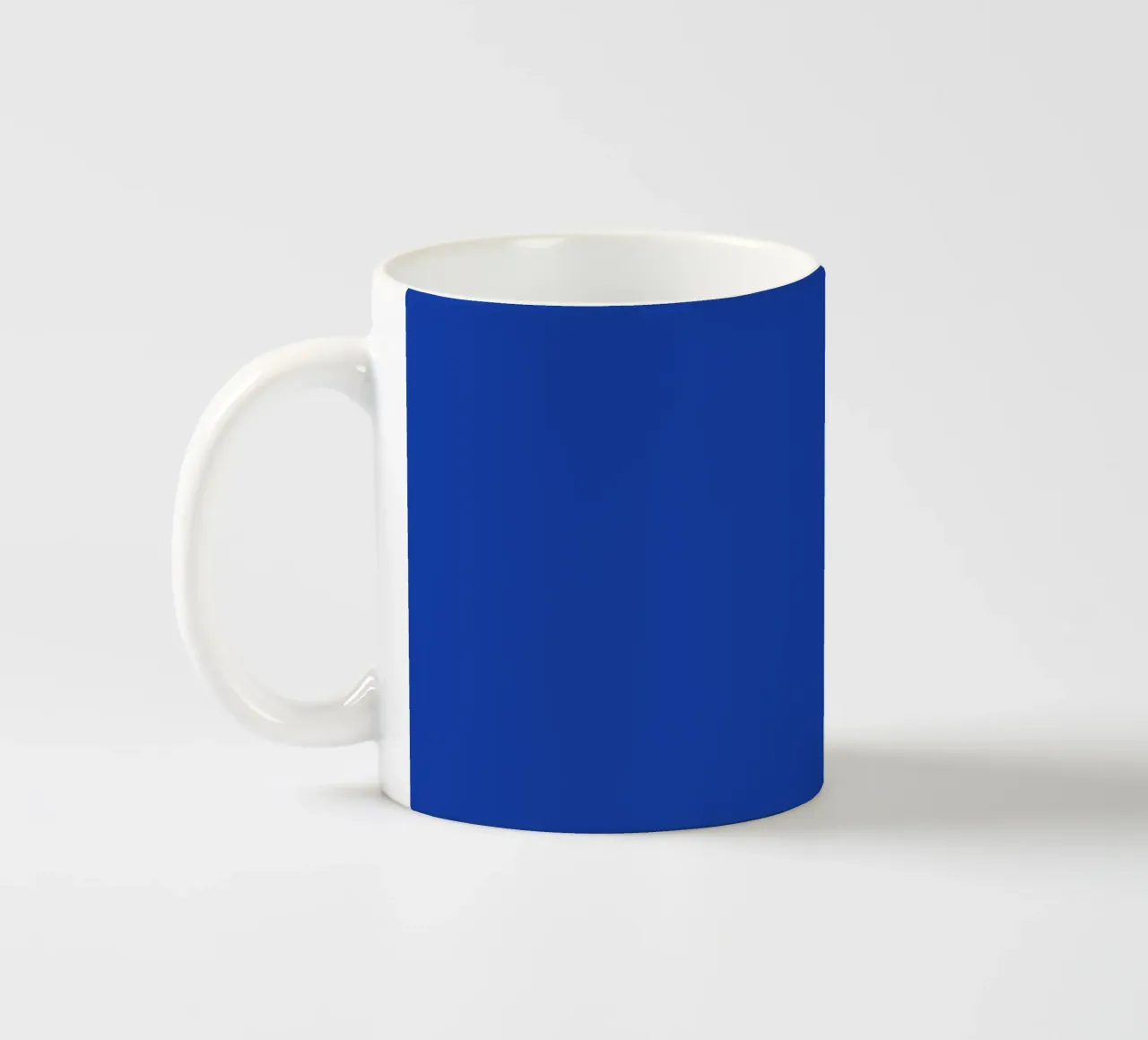 Hustle Wavy Text (Blauton) Keramik Tasse von Paigaam Studio