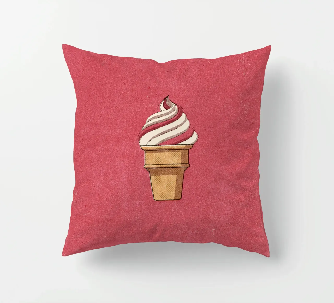 FAST FOOD - Ice Cream decorative cushion by DANIEL COULMANN