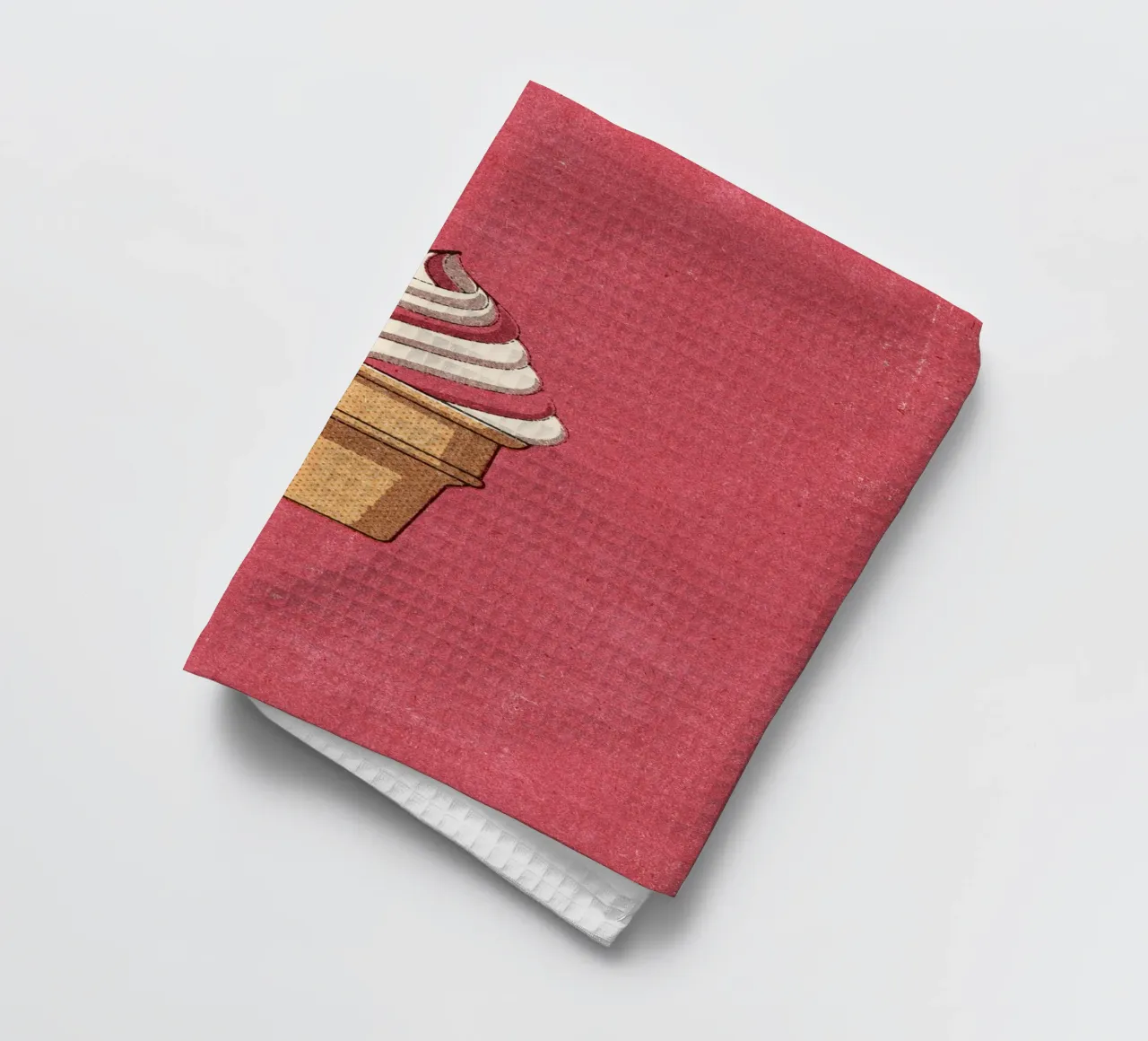 FAST FOOD - Ice Cream tea towel by DANIEL COULMANN