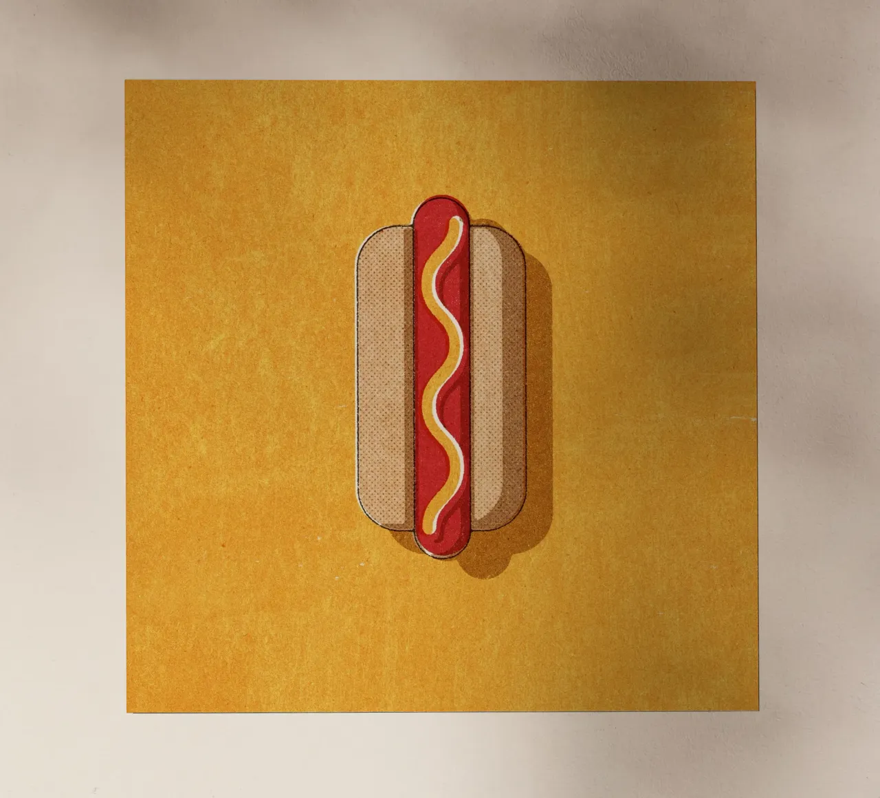 FAST FOOD - Hot Dog pellicola backlit da DANIEL COULMANN