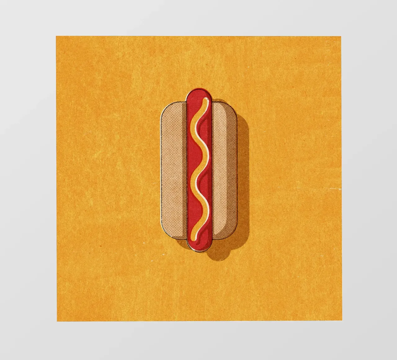 FAST FOOD - Hot Dog pellicola backlit da DANIEL COULMANN
