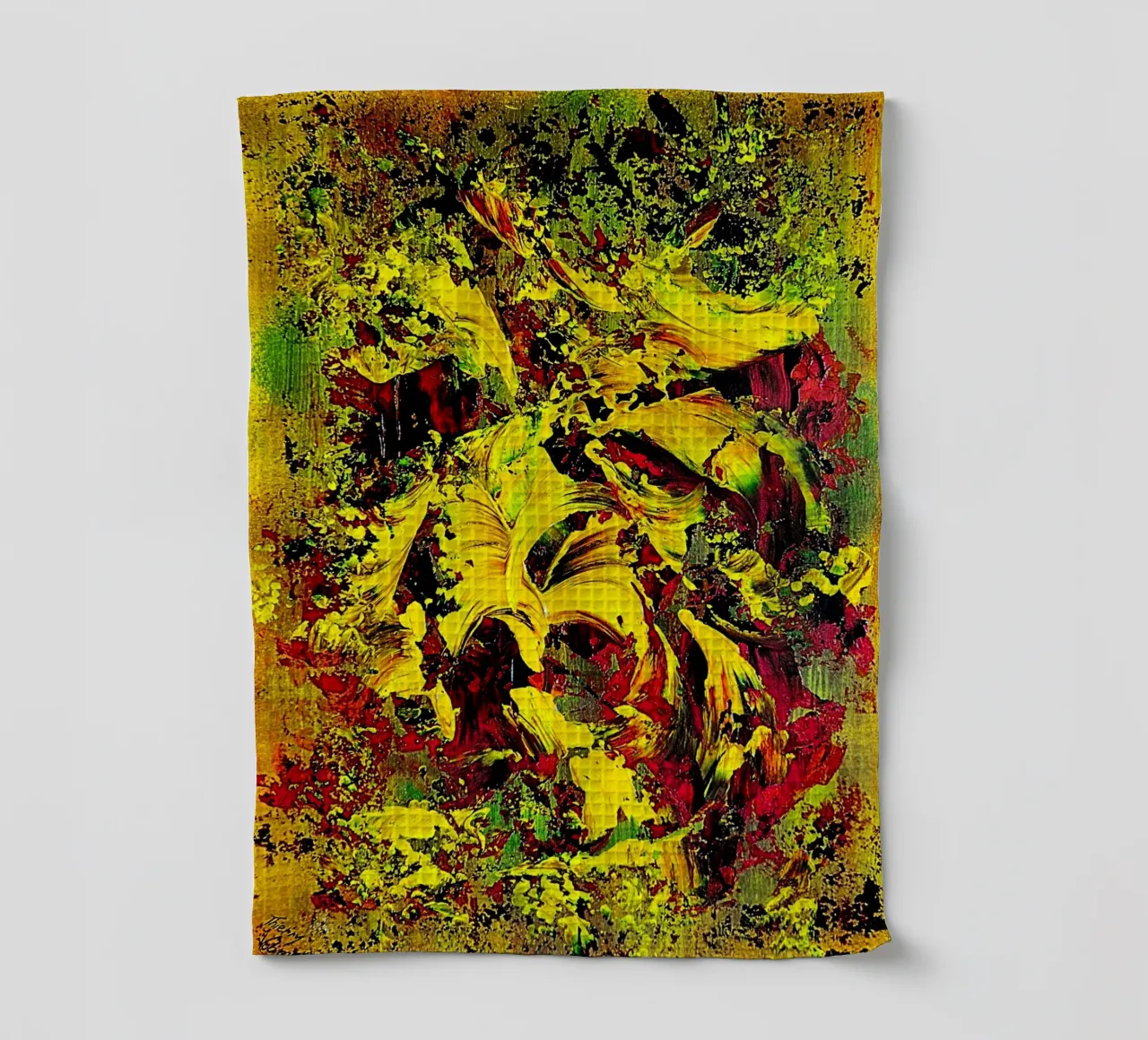 IDEAL GIFT 59 Geschirrtuch von Thierry Vobmann Abstract painting