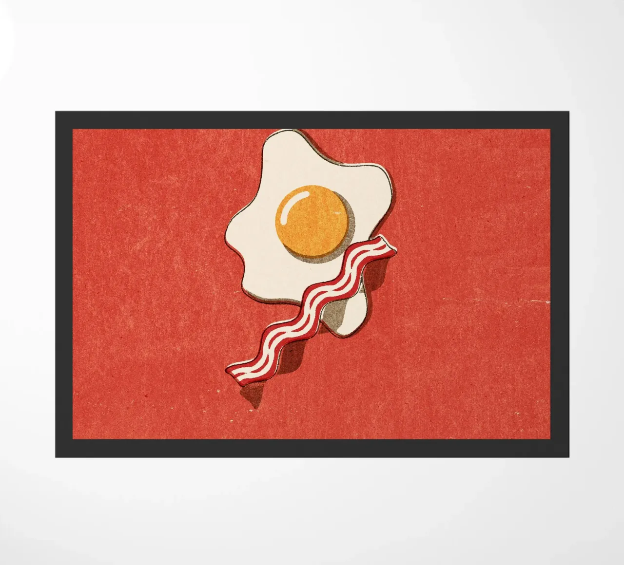 FAST FOOD - Egg and Bacon zerbino da DANIEL COULMANN