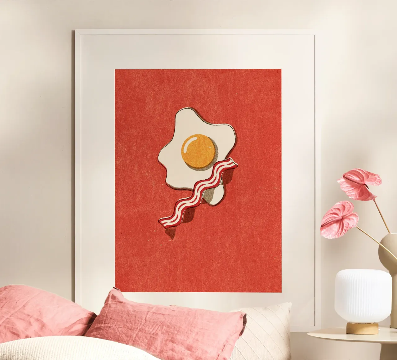FAST FOOD - Egg and Bacon carta hahnemühle da DANIEL COULMANN