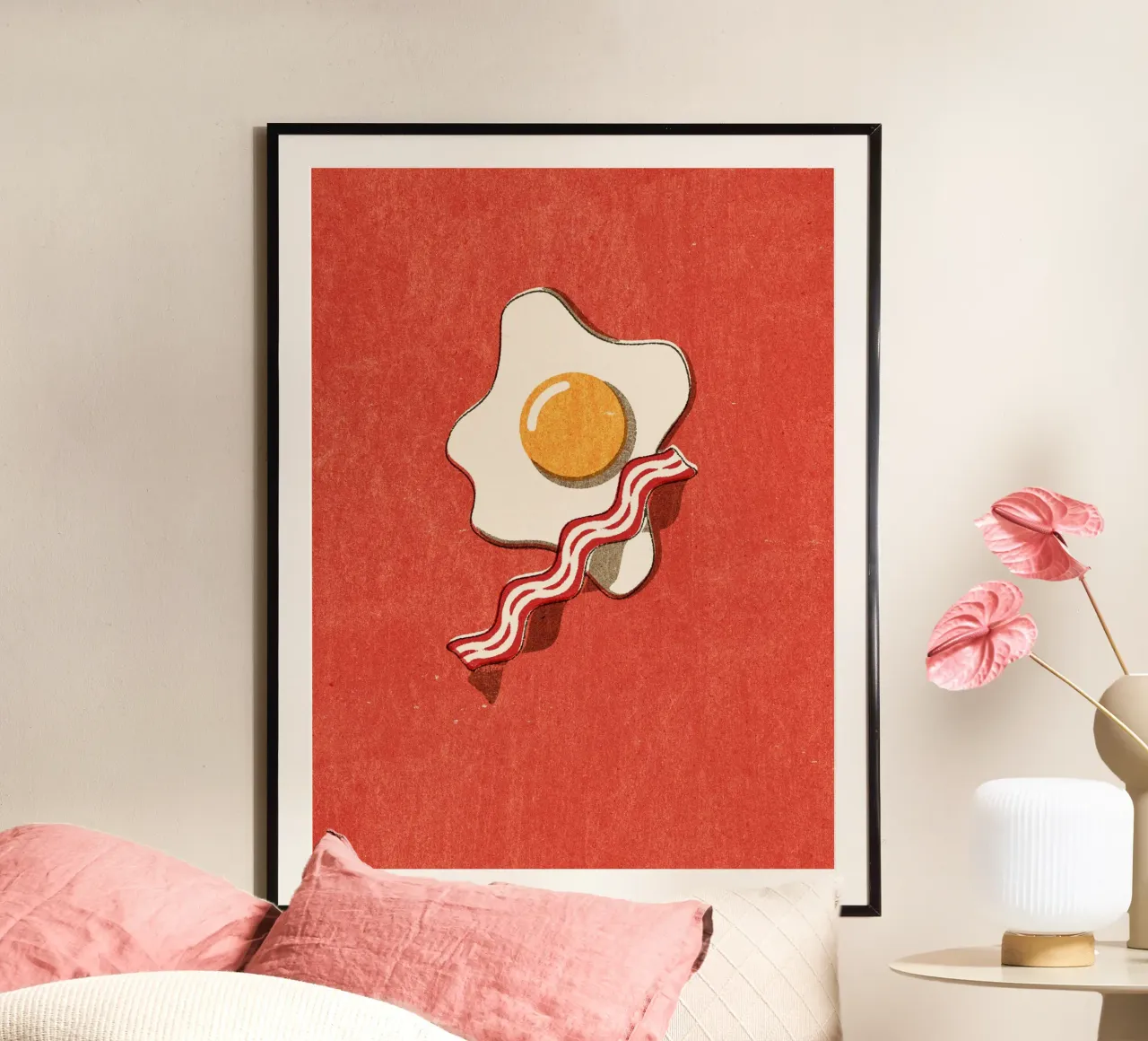 FAST FOOD - Egg and Bacon carta hahnemühle da DANIEL COULMANN