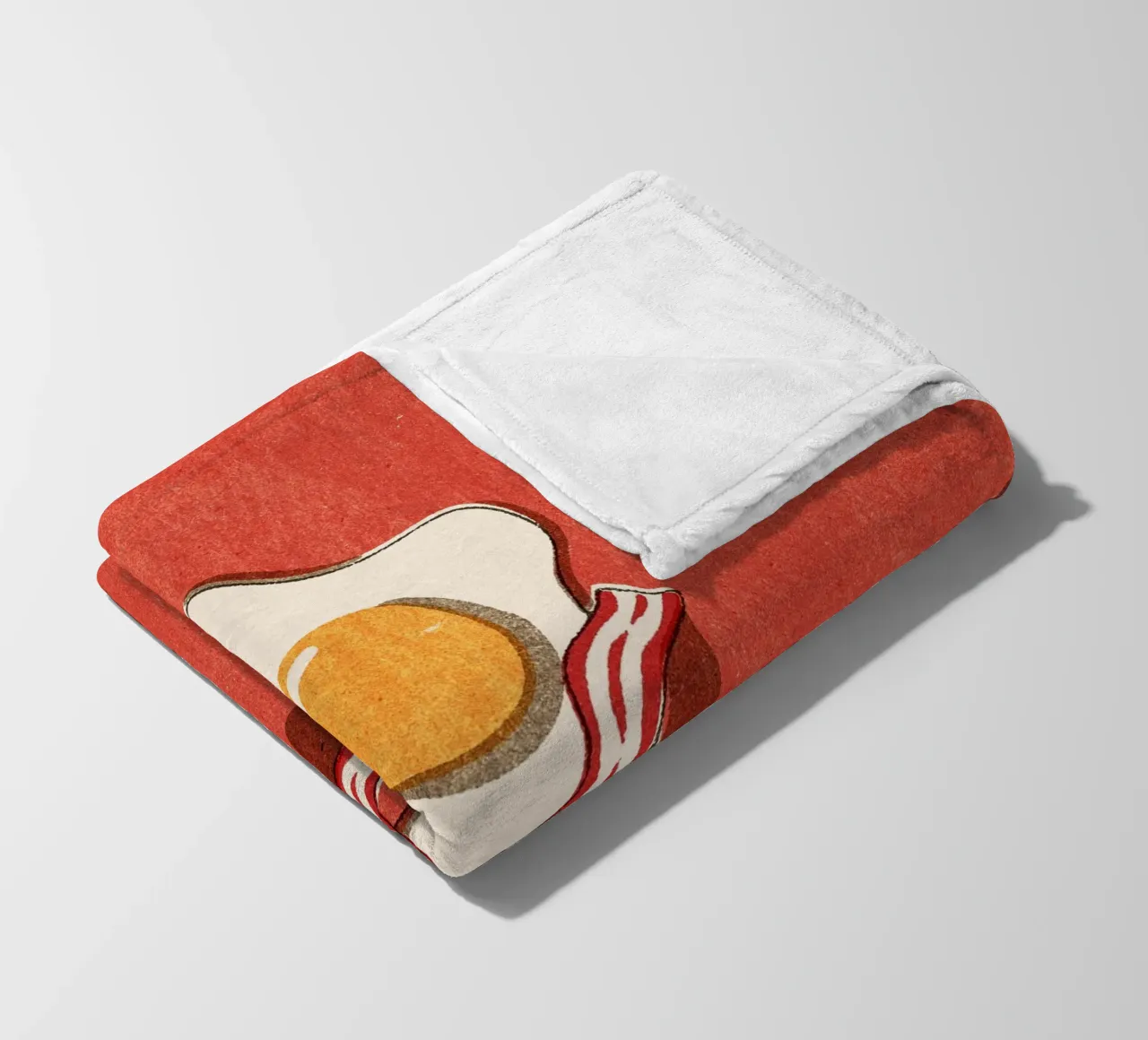 FAST FOOD - Egg and Bacon coperta in pile da DANIEL COULMANN