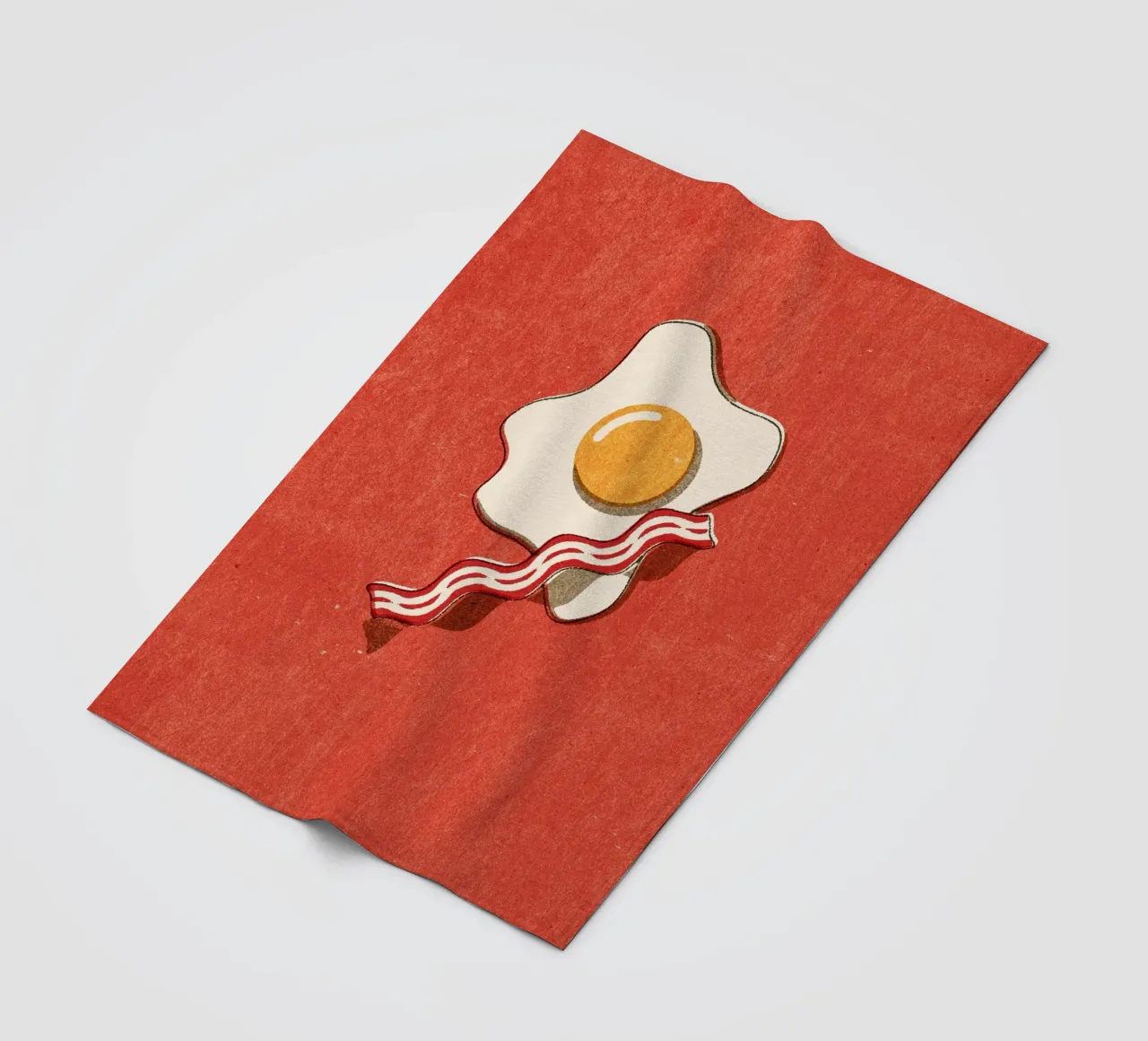 FAST FOOD - Egg and Bacon coperta in pile da DANIEL COULMANN