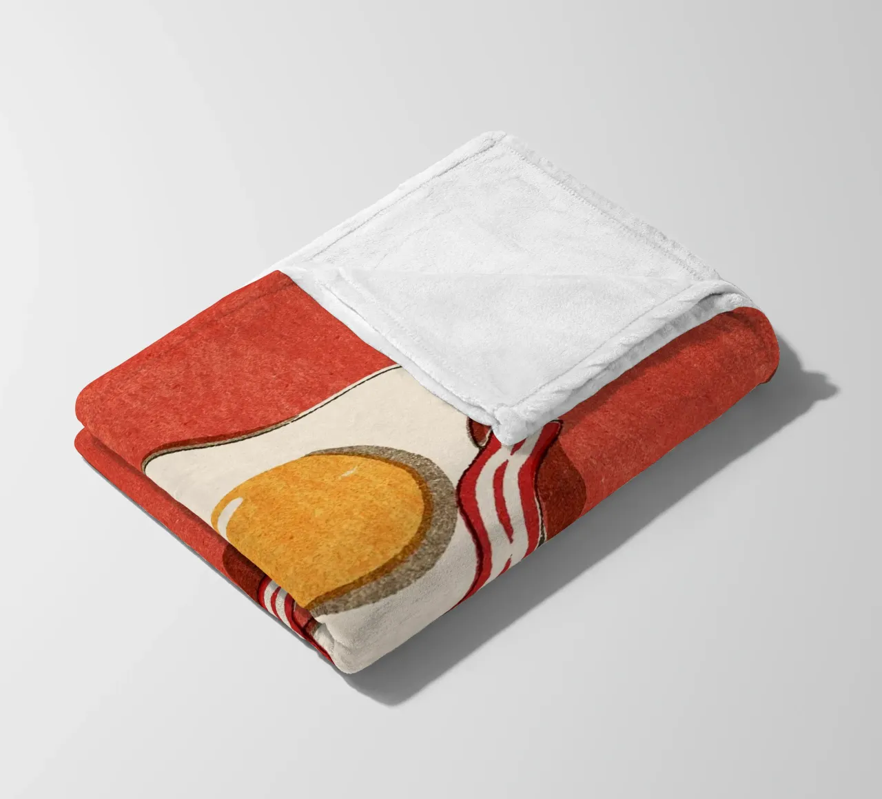 FAST FOOD - Egg and Bacon coperta in pile da DANIEL COULMANN