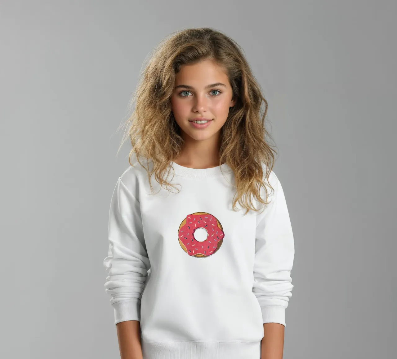 FAST FOOD - Donut felpa bambino da DANIEL COULMANN
