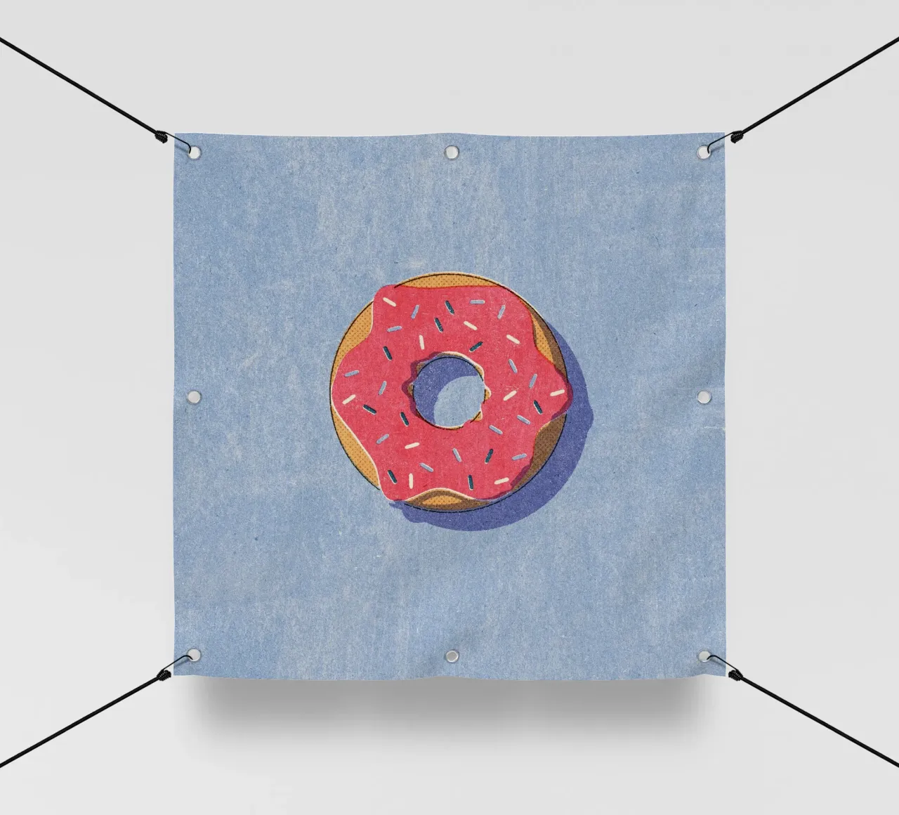 FAST FOOD - Donut telo in pvc da DANIEL COULMANN