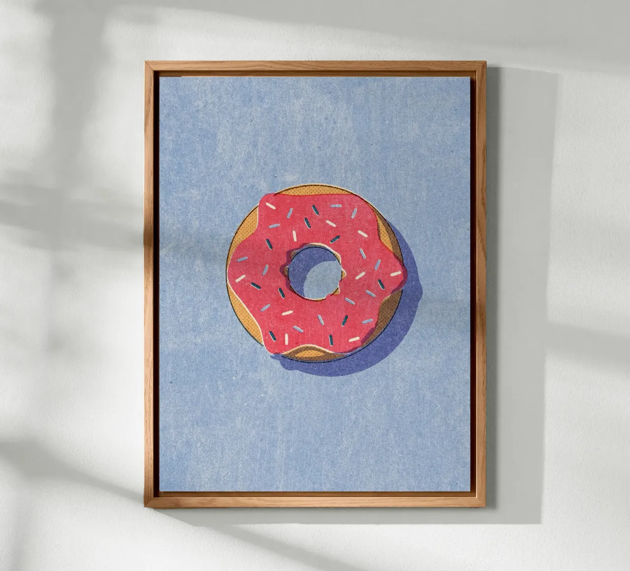 FAST FOOD - Donut alluminio dibond da DANIEL COULMANN