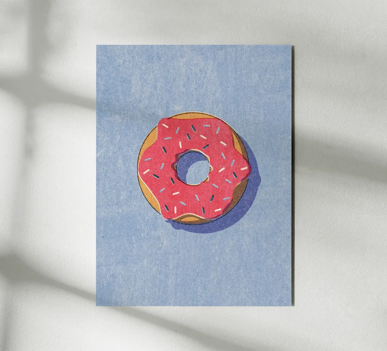 FAST FOOD - Donut alluminio dibond da DANIEL COULMANN