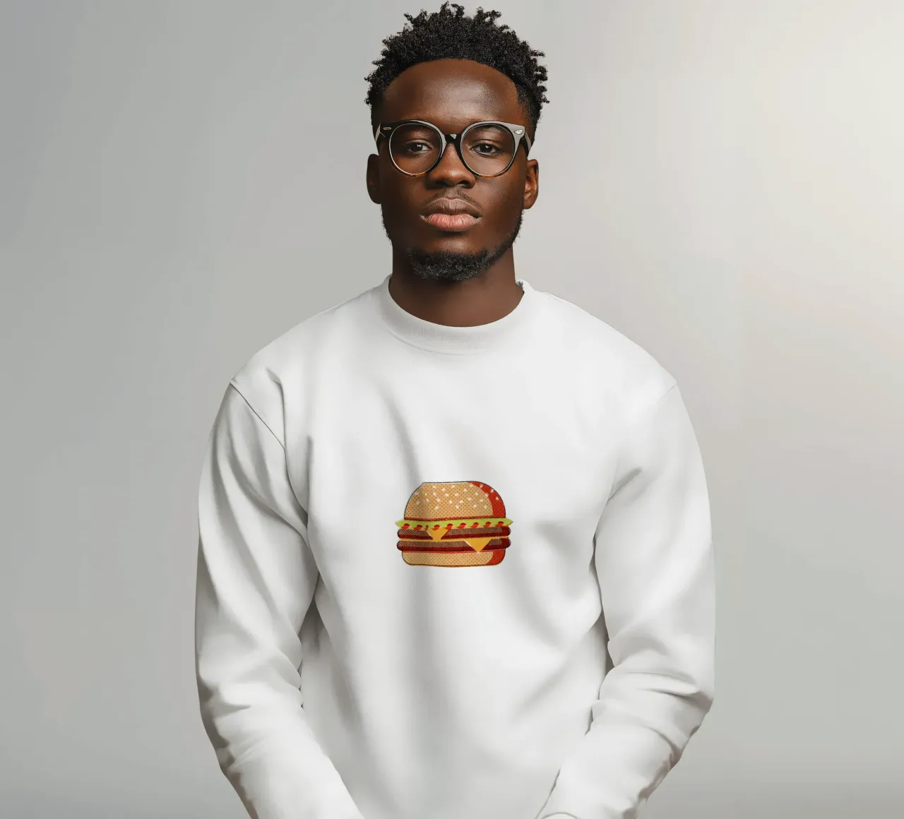 FAST FOOD - Burger felpa da DANIEL COULMANN