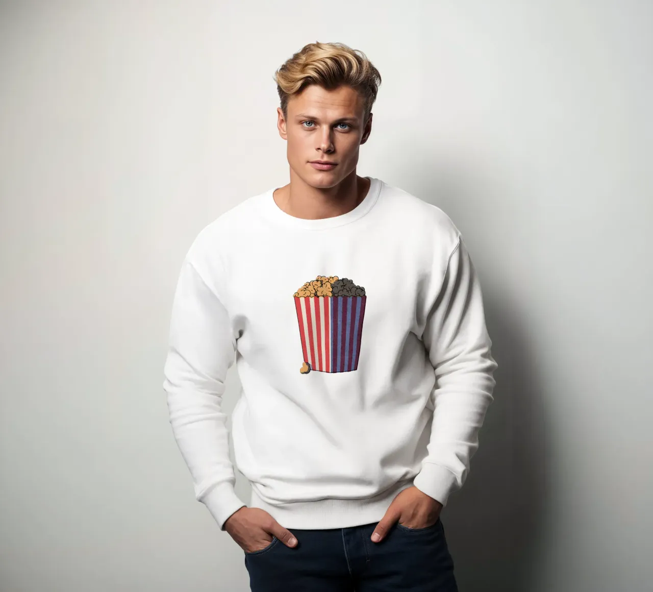 FAST FOOD - Popcorn felpa da DANIEL COULMANN