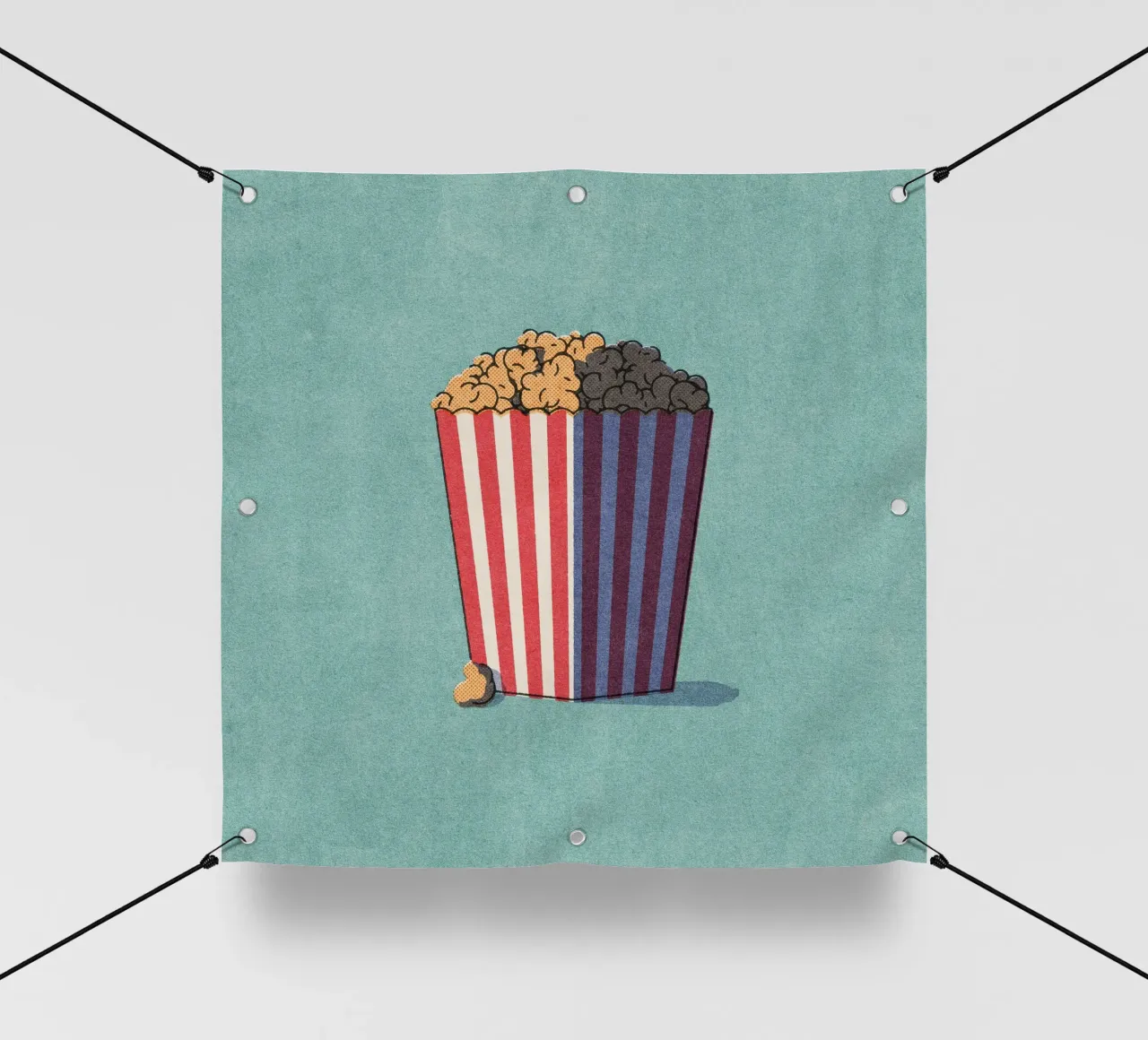 FAST FOOD - Popcorn telo in pvc da DANIEL COULMANN