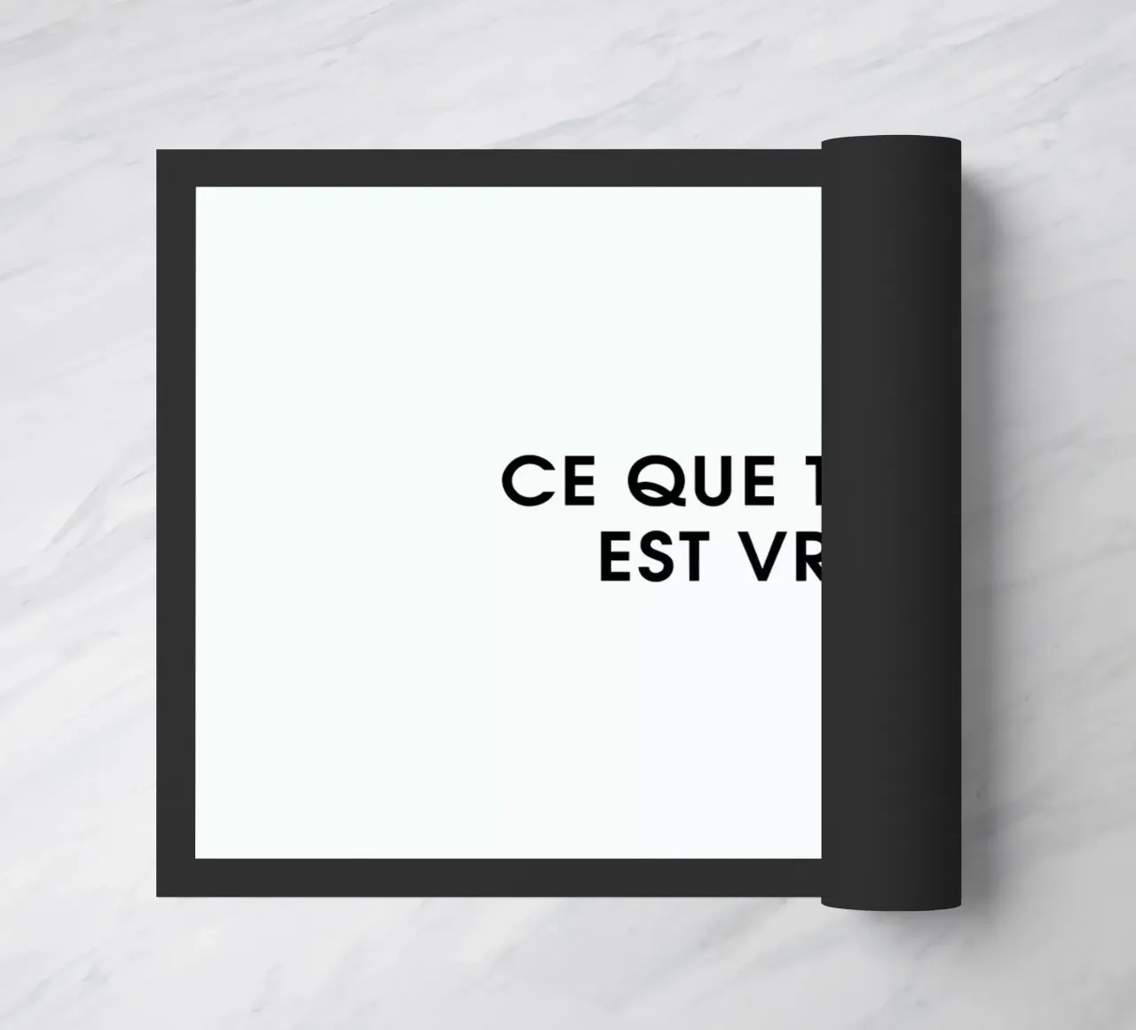 Ce que tu lis est vrai - White zerbino da Intertitres