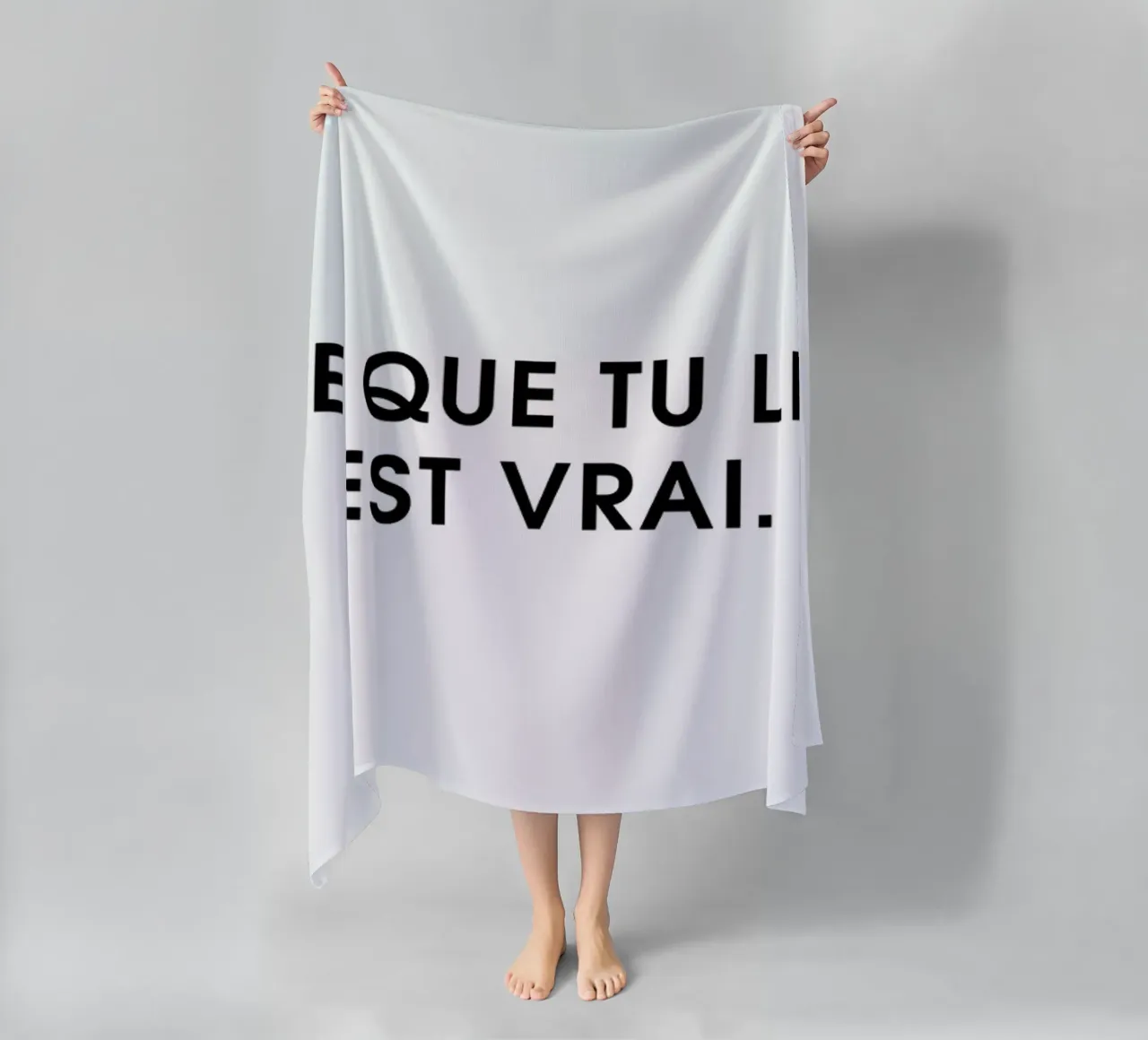 Ce que tu lis est vrai - White telo mare da Intertitres