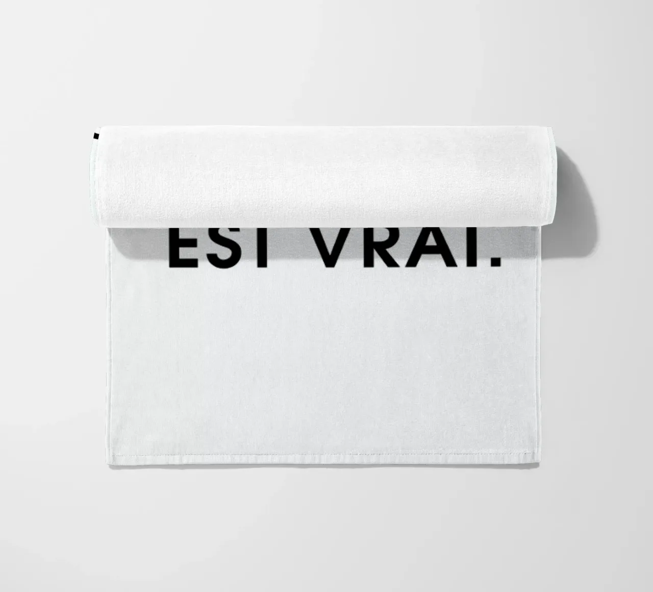 Ce que tu lis est vrai - White telo mare da Intertitres