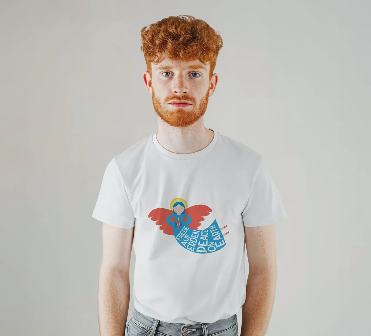 Angeli di Natale - pace in terra t-shirt da FrauFrüchtnicht