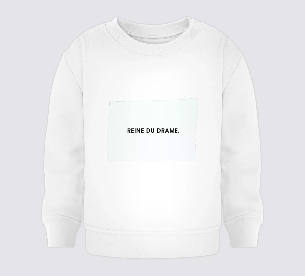 Reine du drame - White felpa neonato da Intertitres