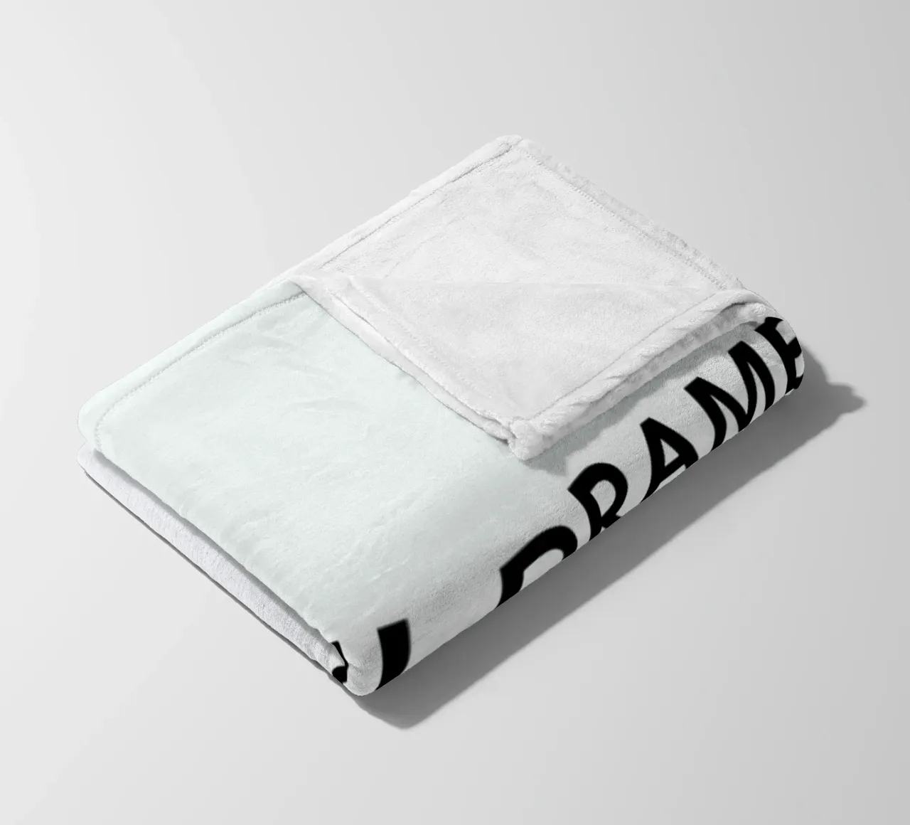 Reine du drame - White coperta in pile da Intertitres