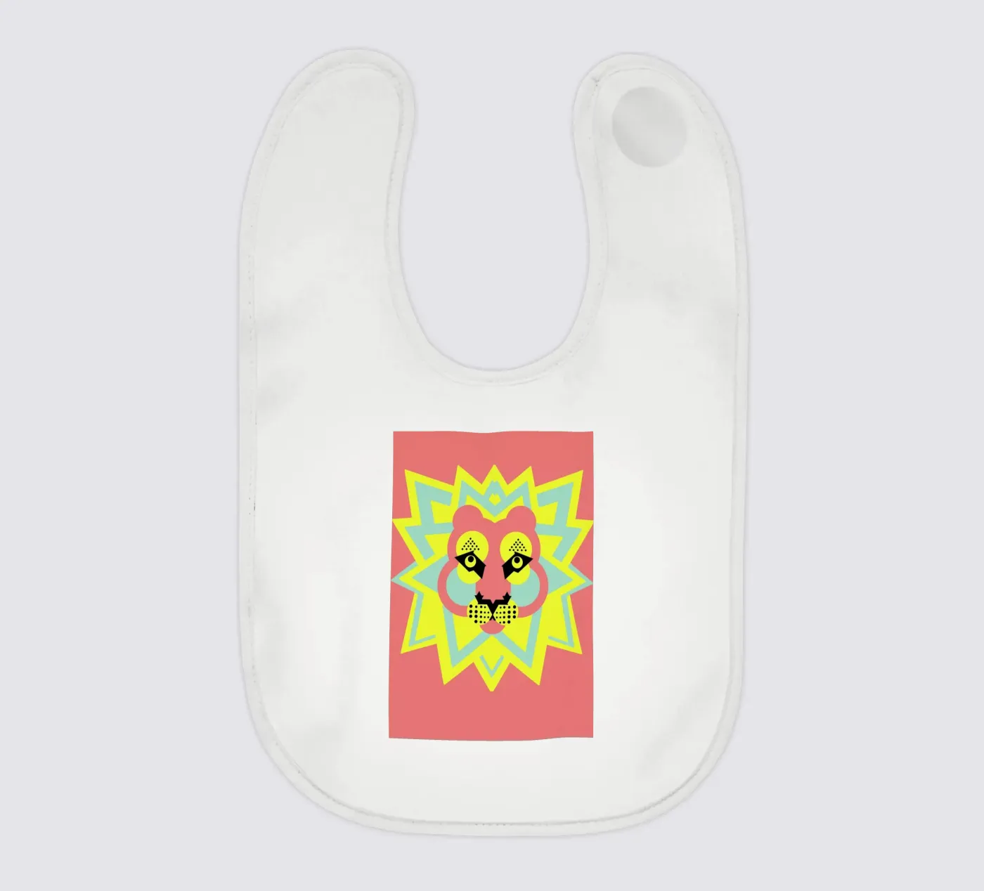 Lion King bavaglino da Gareth Pollock Design