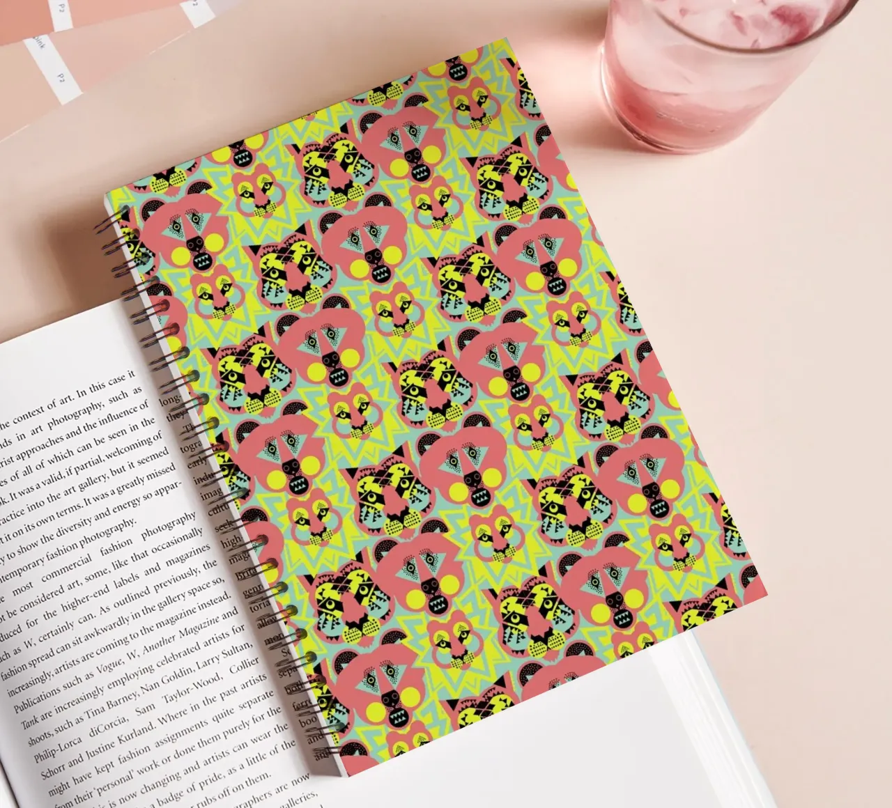 Lions and Tigers And Bears spiral notebook by Gareth Pollock Design
