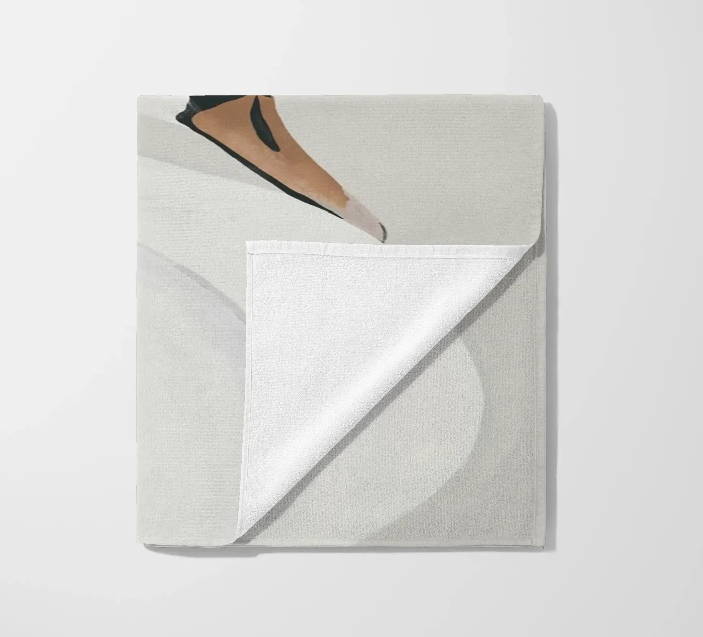 Cigno bianco telo mare da ThingDesign