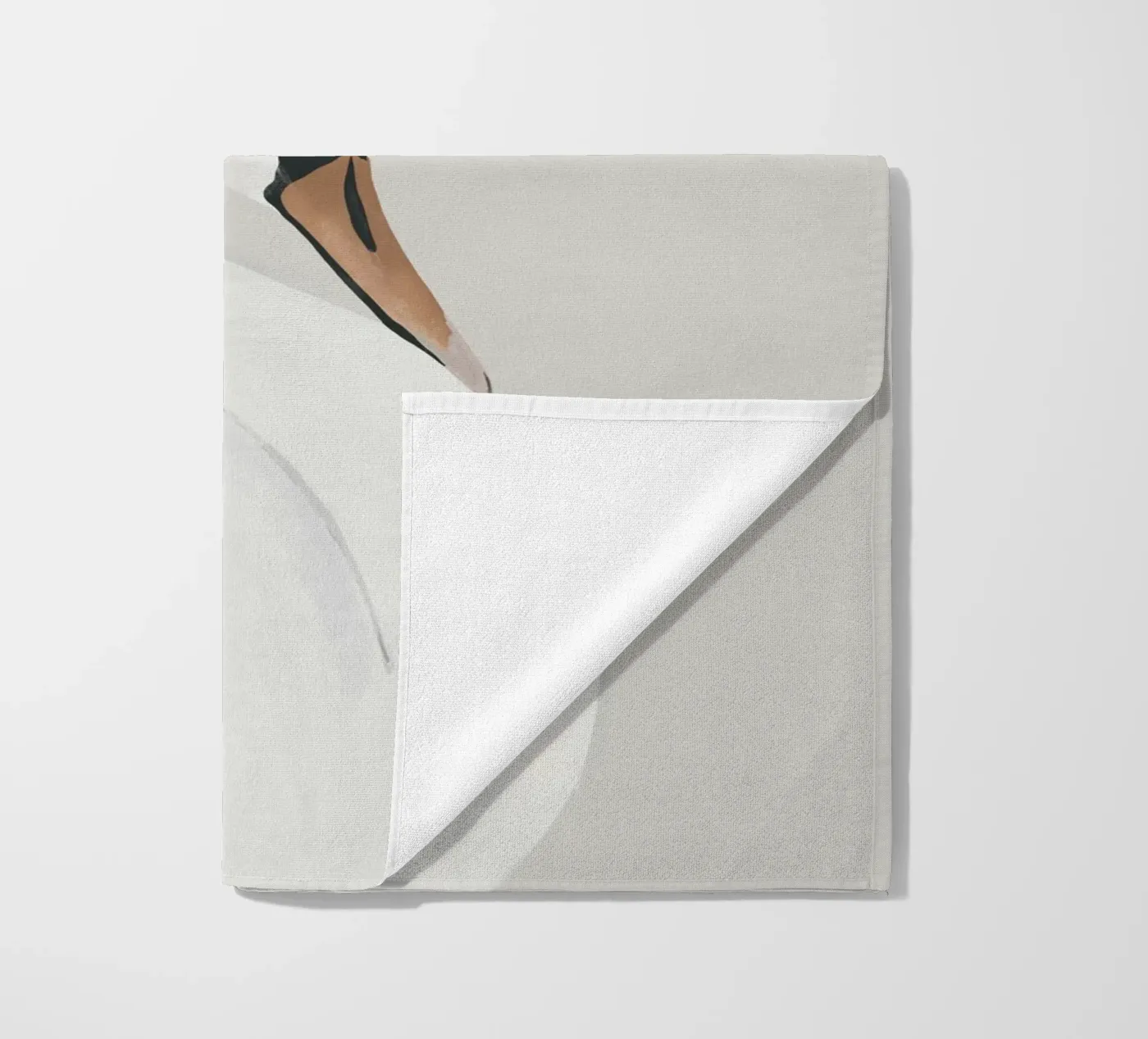 Cigno bianco telo mare da ThingDesign