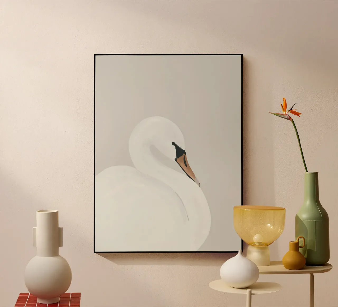 Cigno bianco plexiglass da ThingDesign