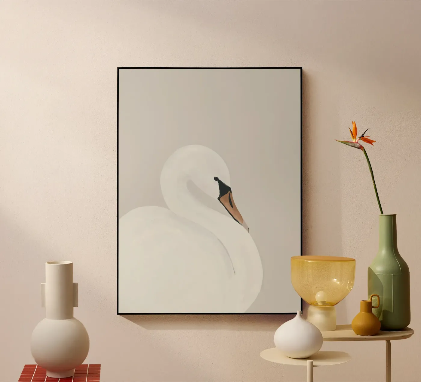 Cigno bianco plexiglass da ThingDesign