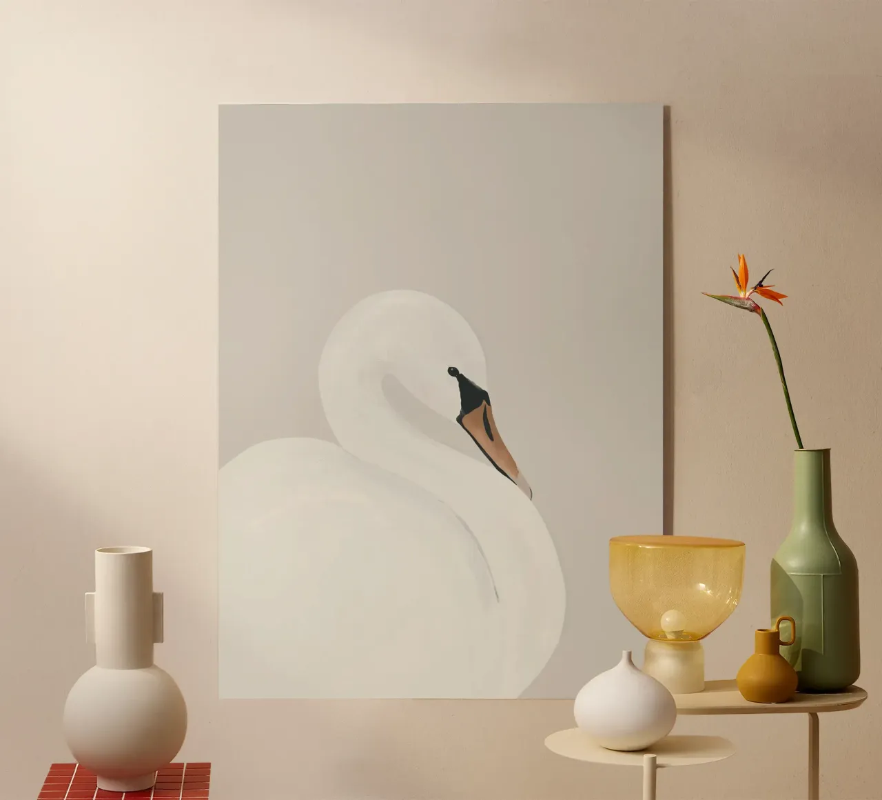 Cigno bianco plexiglass da ThingDesign