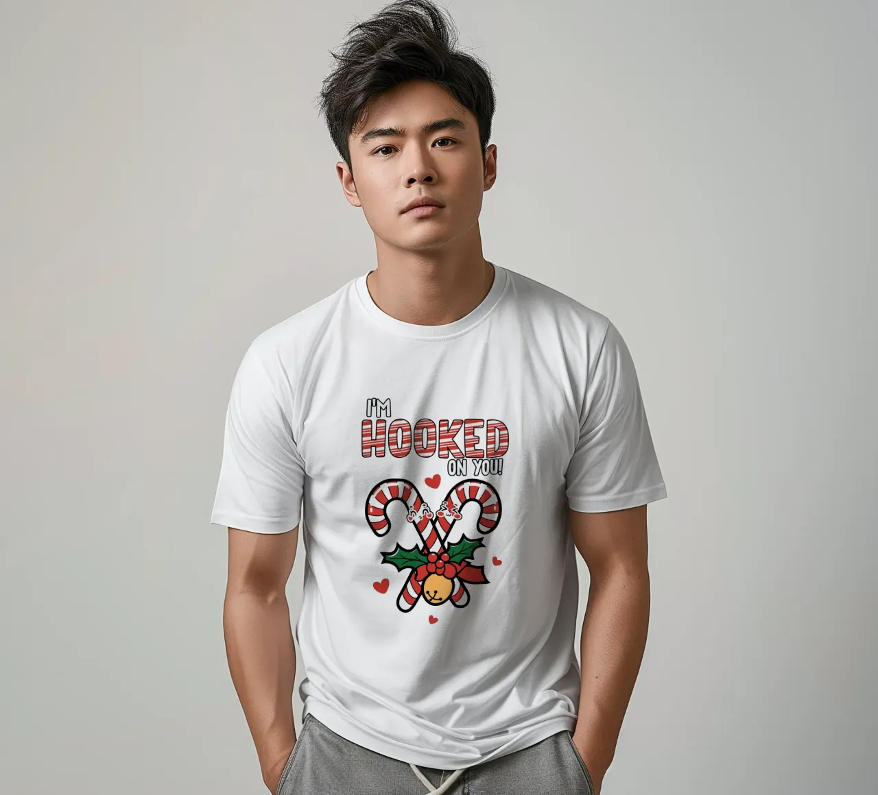 I'm hooked on you t-shirt da edsonramosart