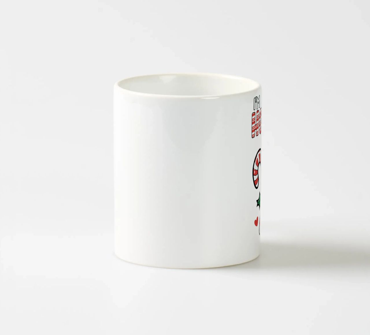 I'm hooked on you tazza in ceramica da edsonramosart