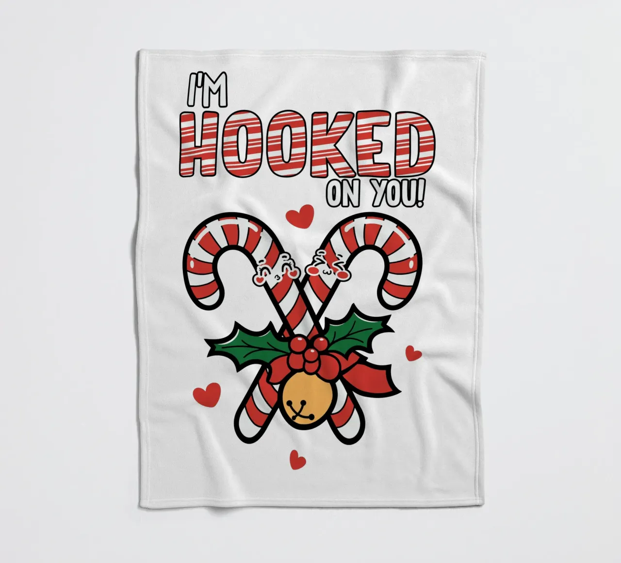 I'm hooked on you coperta in pile da edsonramosart