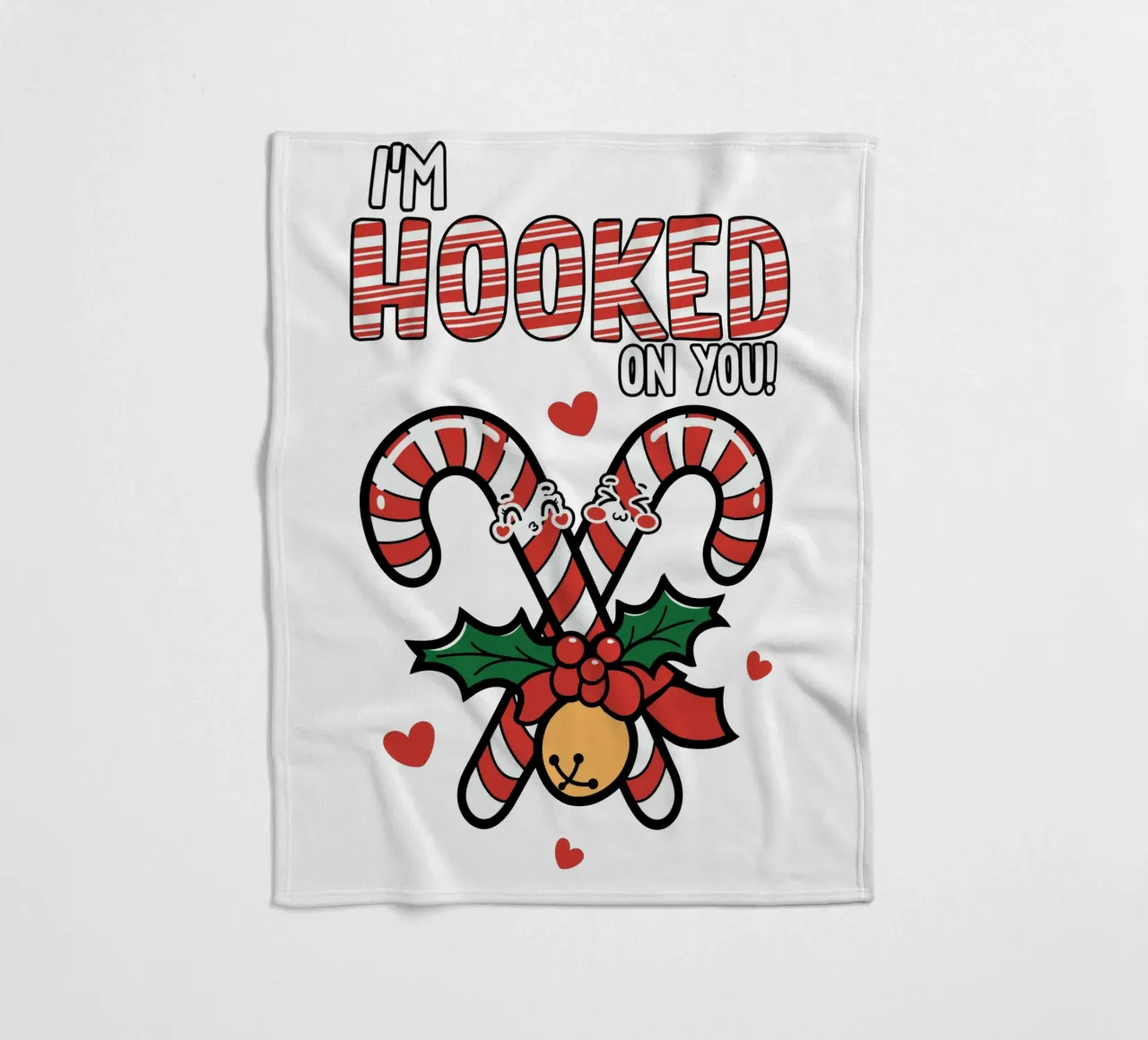 I'm hooked on you coperta in pile da edsonramosart