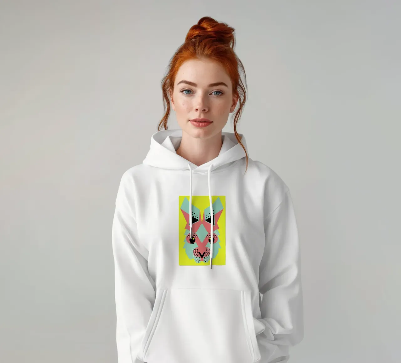 Rabbit Magic sudadera con capucha de Gareth Pollock Design