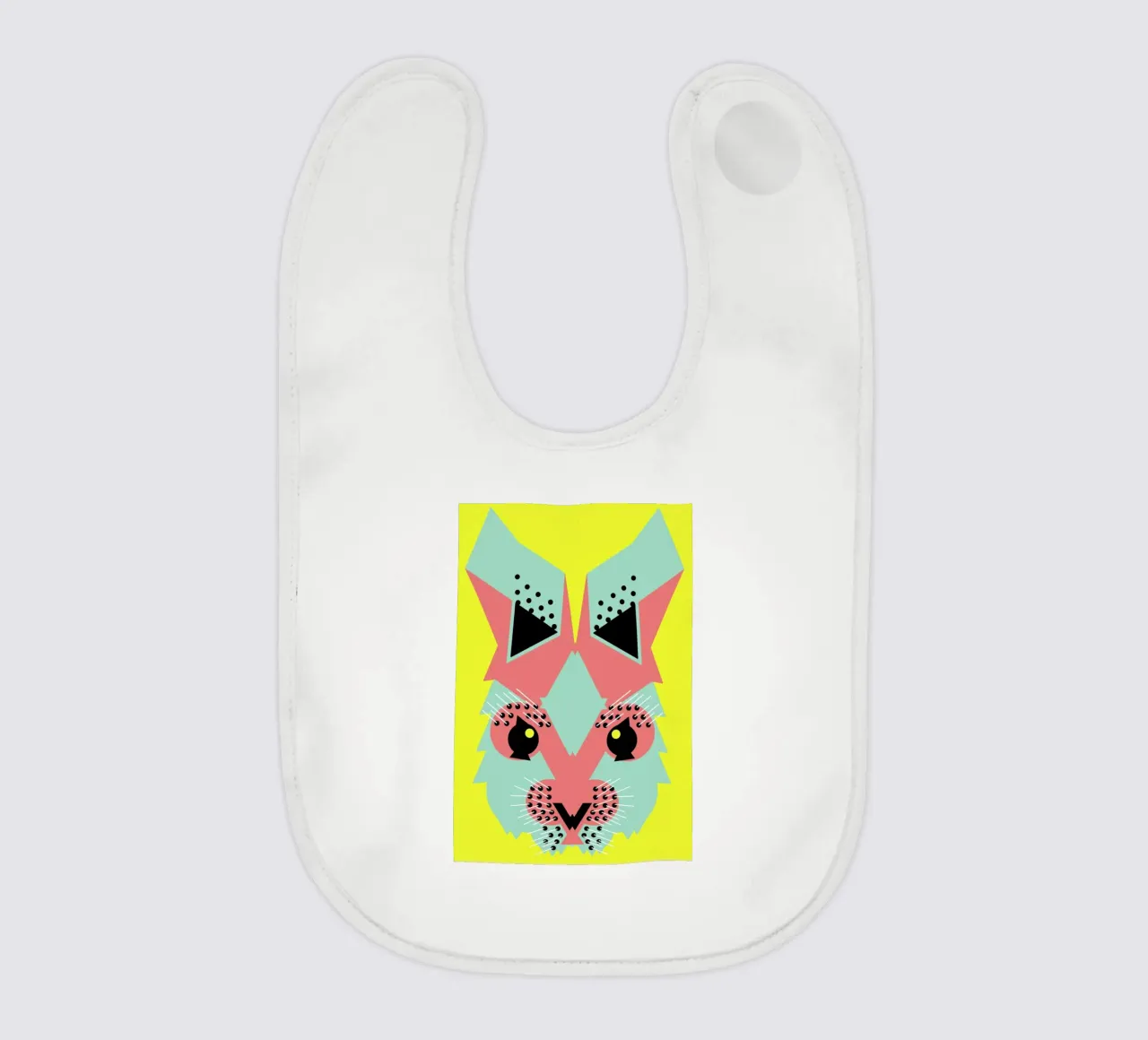 Rabbit Magic bavaglino da Gareth Pollock Design
