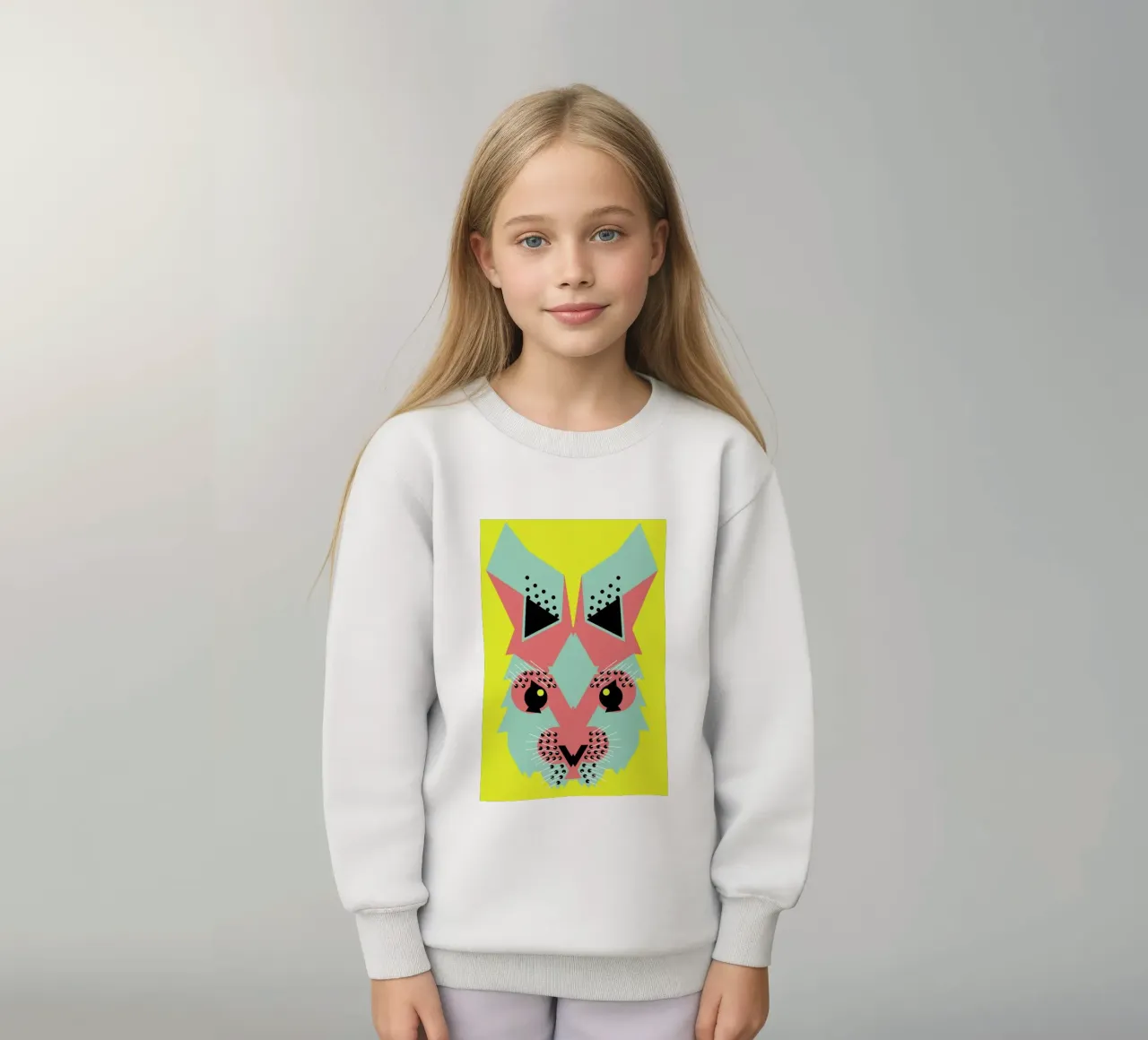 Rabbit Magic felpa bambino da Gareth Pollock Design