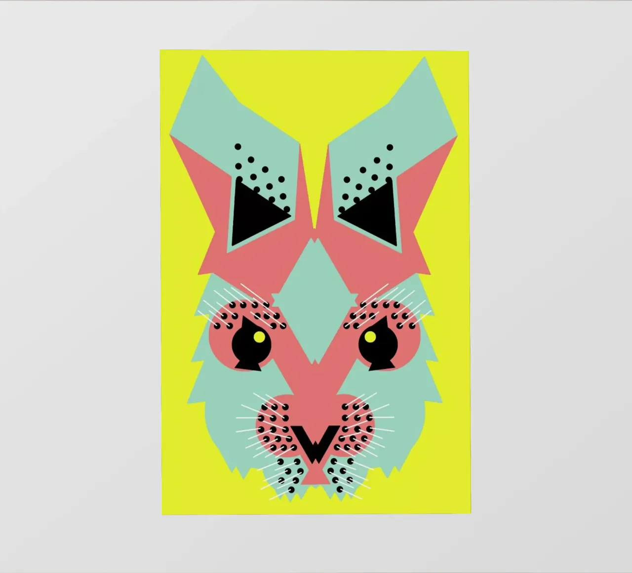 Rabbit Magic pellicola backlit da Gareth Pollock Design