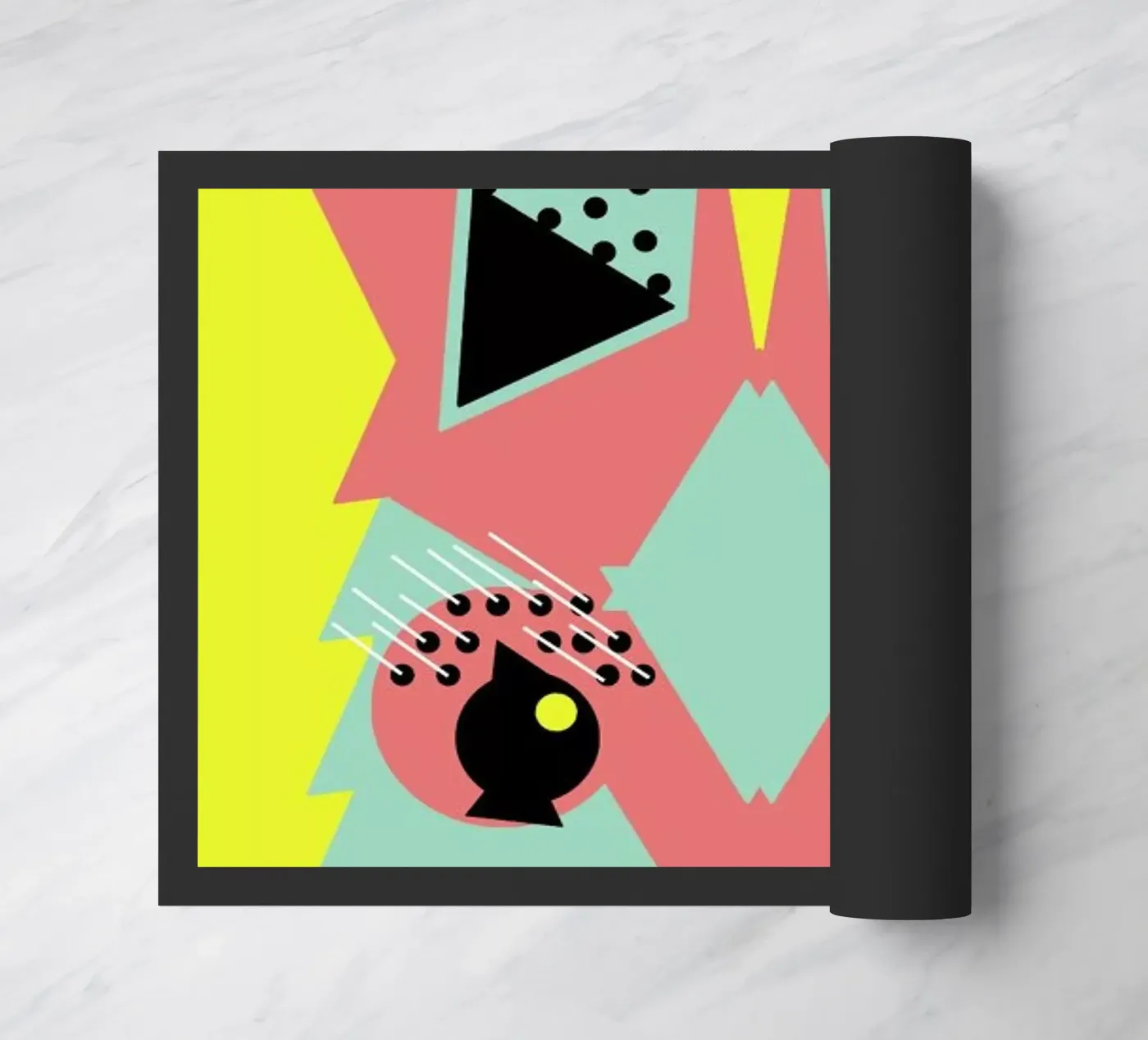 Rabbit Magic deurmat van Gareth Pollock Design