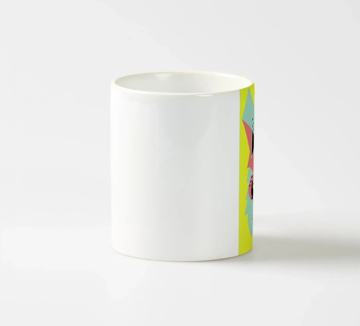 Rabbit Magic ceramic mug by Gareth Pollock Design