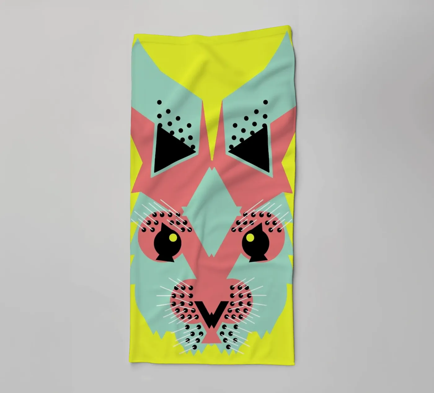 Rabbit Magic badhanddoek van Gareth Pollock Design