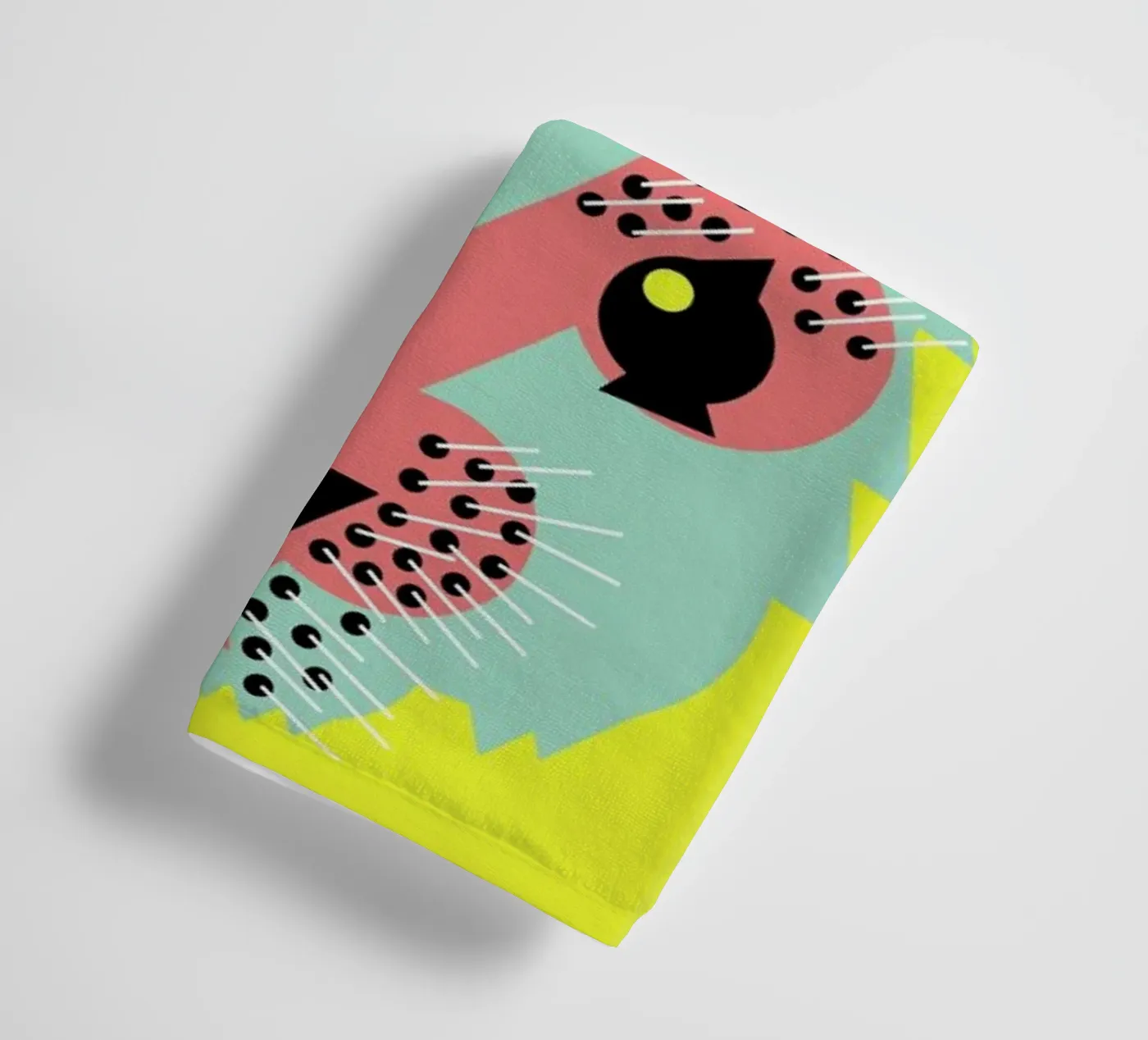 Rabbit Magic towel by Gareth Pollock Design