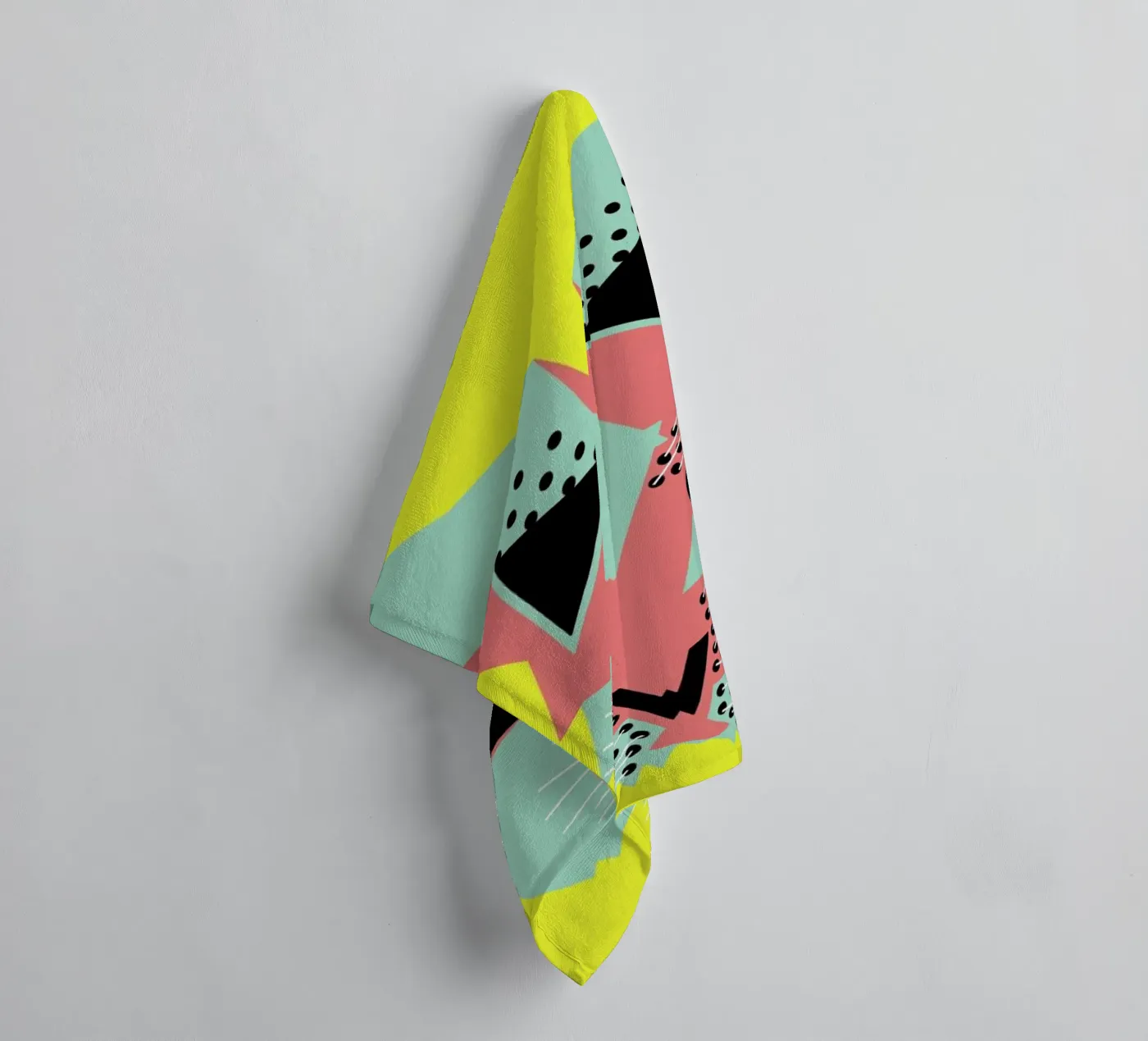 Rabbit Magic badhanddoek van Gareth Pollock Design