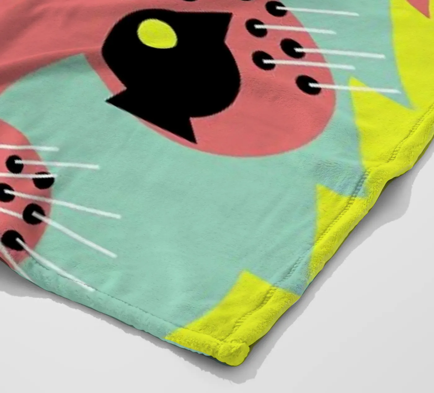 Rabbit Magic coperta in pile da Gareth Pollock Design