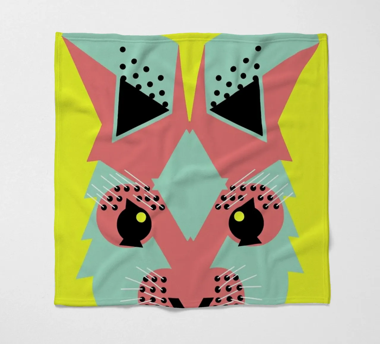 Rabbit Magic Fleecedecke von Gareth Pollock Design