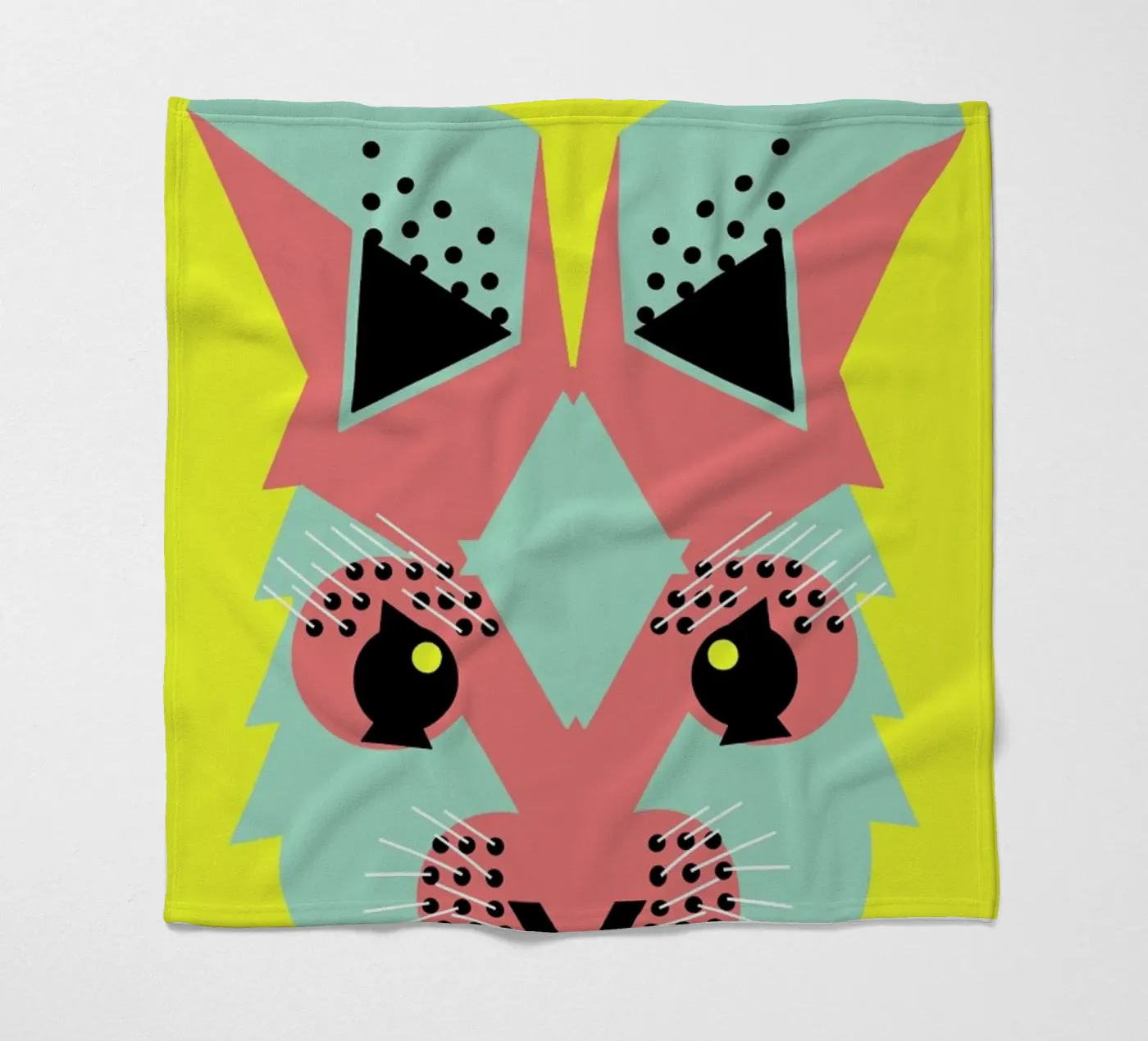 Rabbit Magic coperta in pile da Gareth Pollock Design